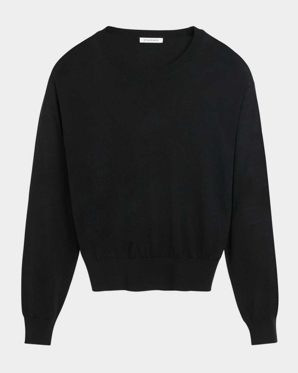 Mantea Crewneck Wool-Blend Sweat